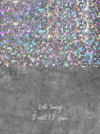 Cosmic Celebration - With Street Pavement Floor Sweep Option