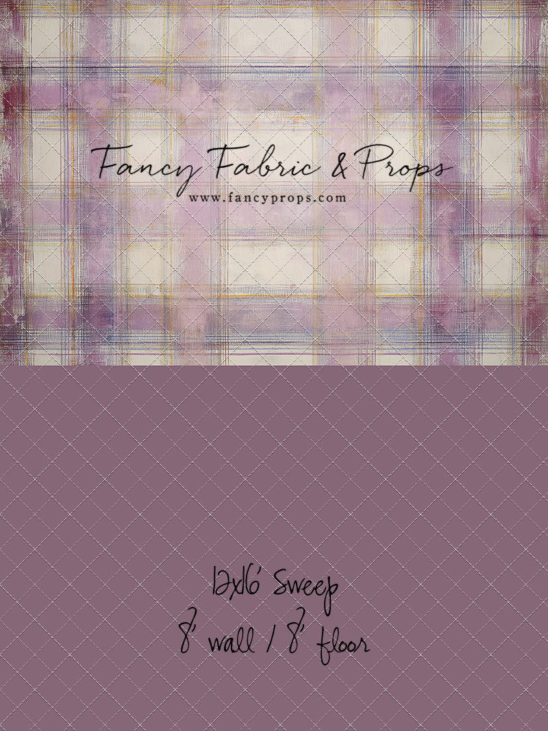 Cottage Plaid - With Sweep Option