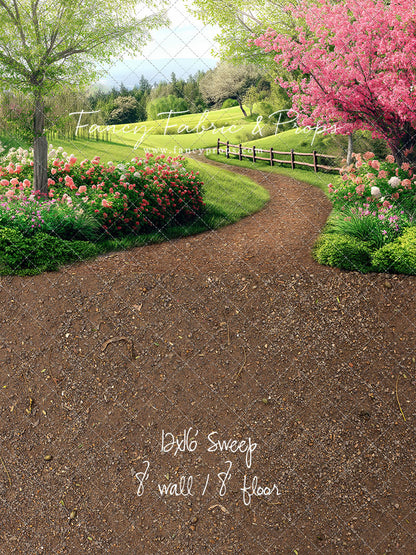 Country Road In Bloom - With Sweep Option