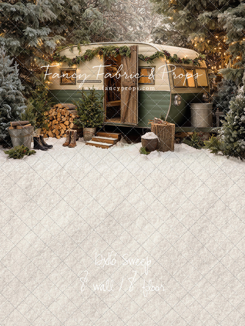 Cozy Camper Christmas - with Sweep Option