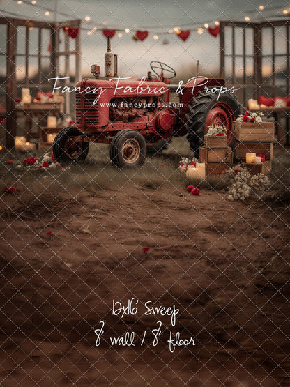 Crimson Courtship Lane - With Sweep Option