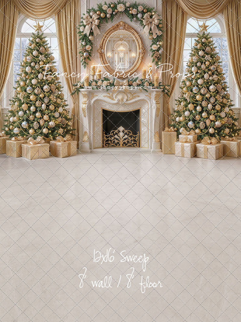 Elegant Ivory Parlor - with Sweep Option