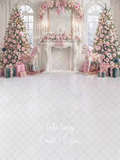 Enchanted Blush Christmas - with Sweep Option