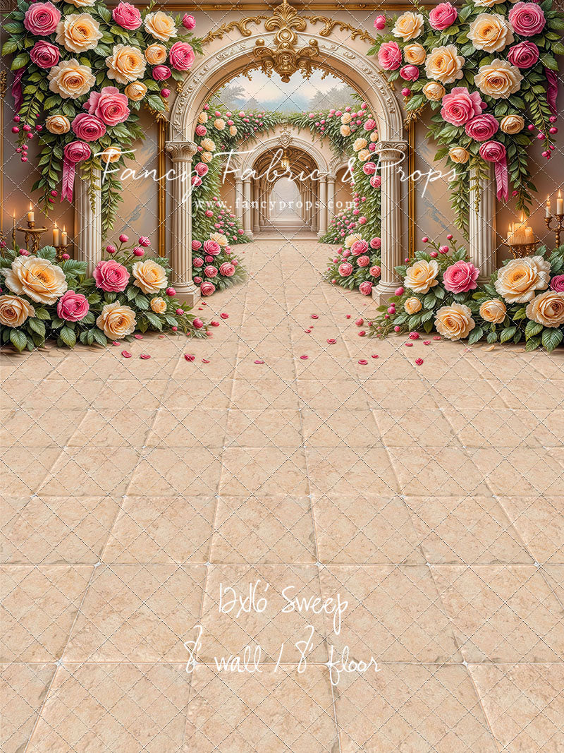 Enchanted Rose Corridor - With Sweep Option
