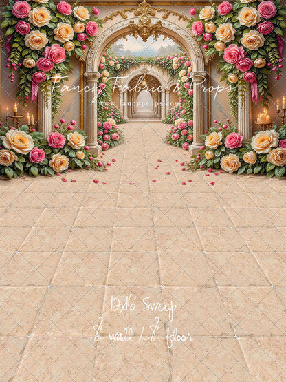 Enchanted Rose Corridor - With Sweep Option