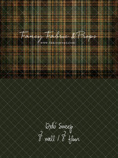 Evergreen Flannel - With Sweep Option