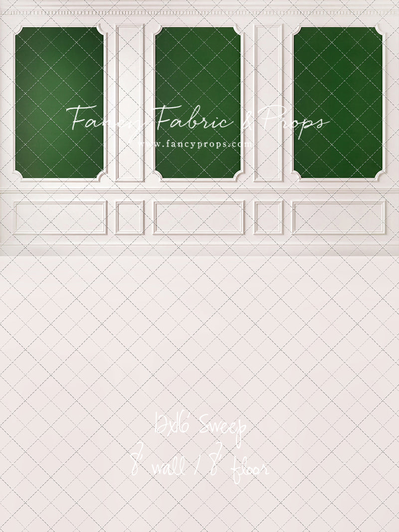 Evergreen Wainscoting - With Sweep Option