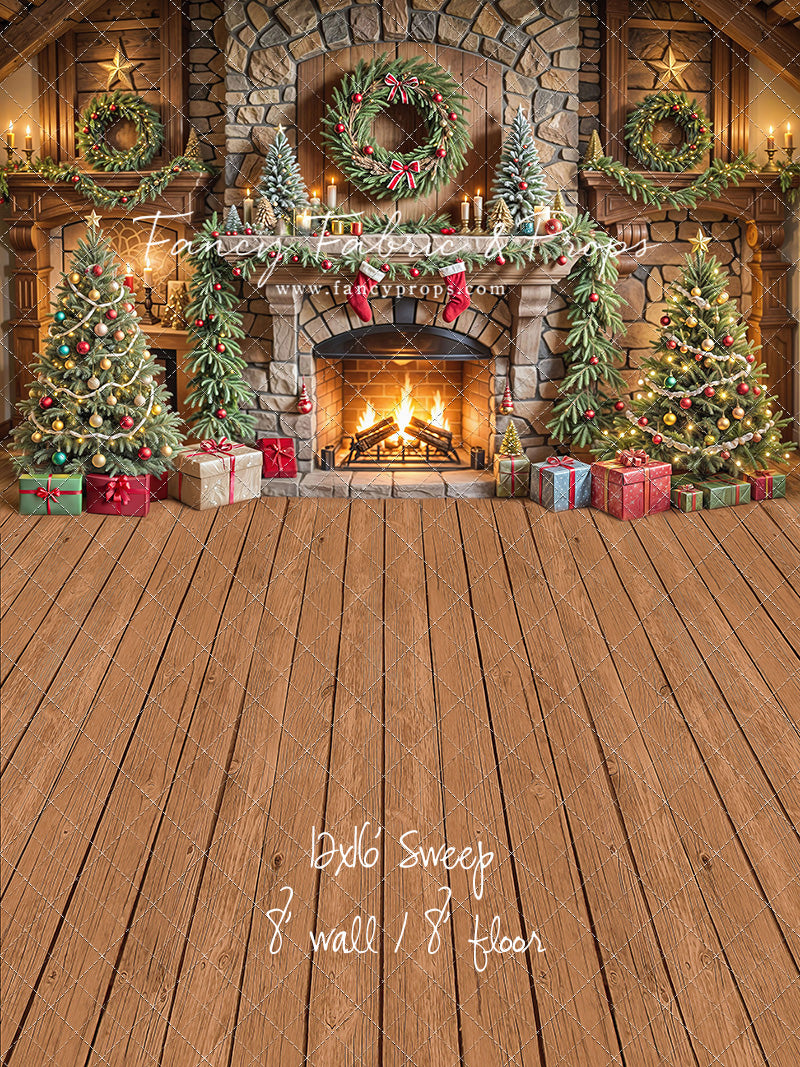 Fireside Christmas Magic - with Sweep Option