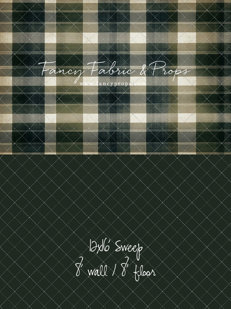 Forest Lodge Plaid - With Sweep Option