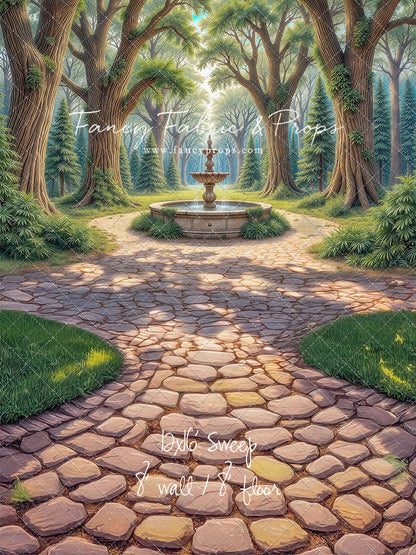 Fountain of the Enchanted Grove - With Sweep Option