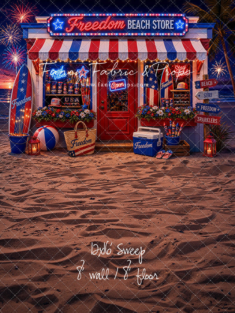 Freedom Beach Store - With Sweep Option