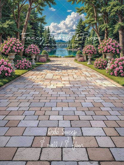 Garden By The Blue Lake - With Sweep Option