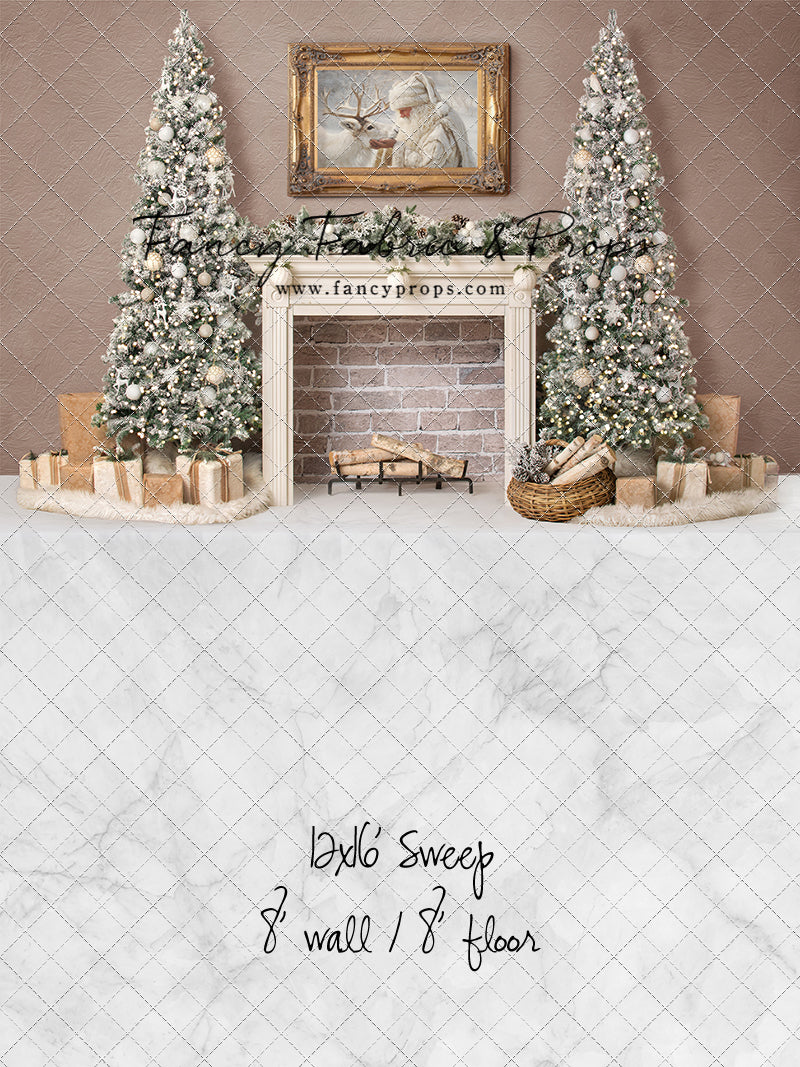 Gilded Golden Santa Room - with Sweep Option