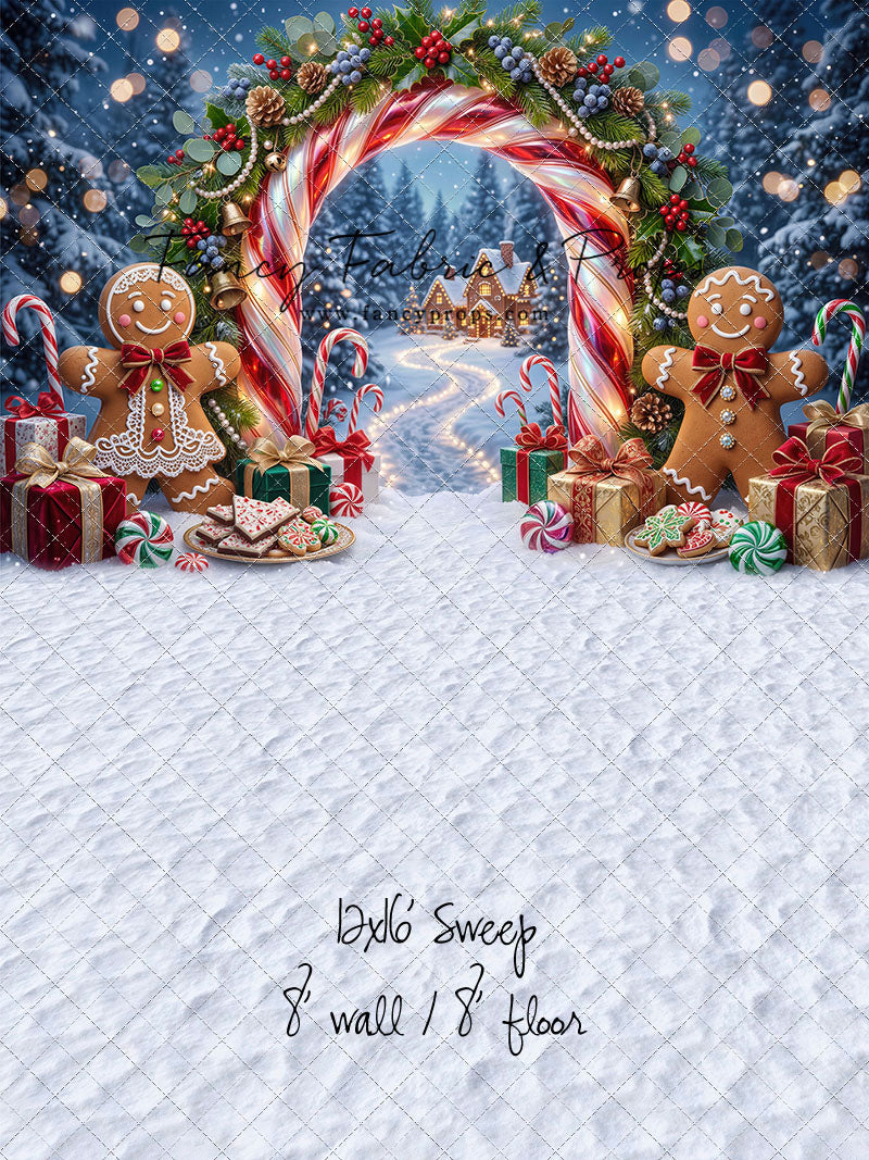 Gingerbread Welcome - With Sweep Option