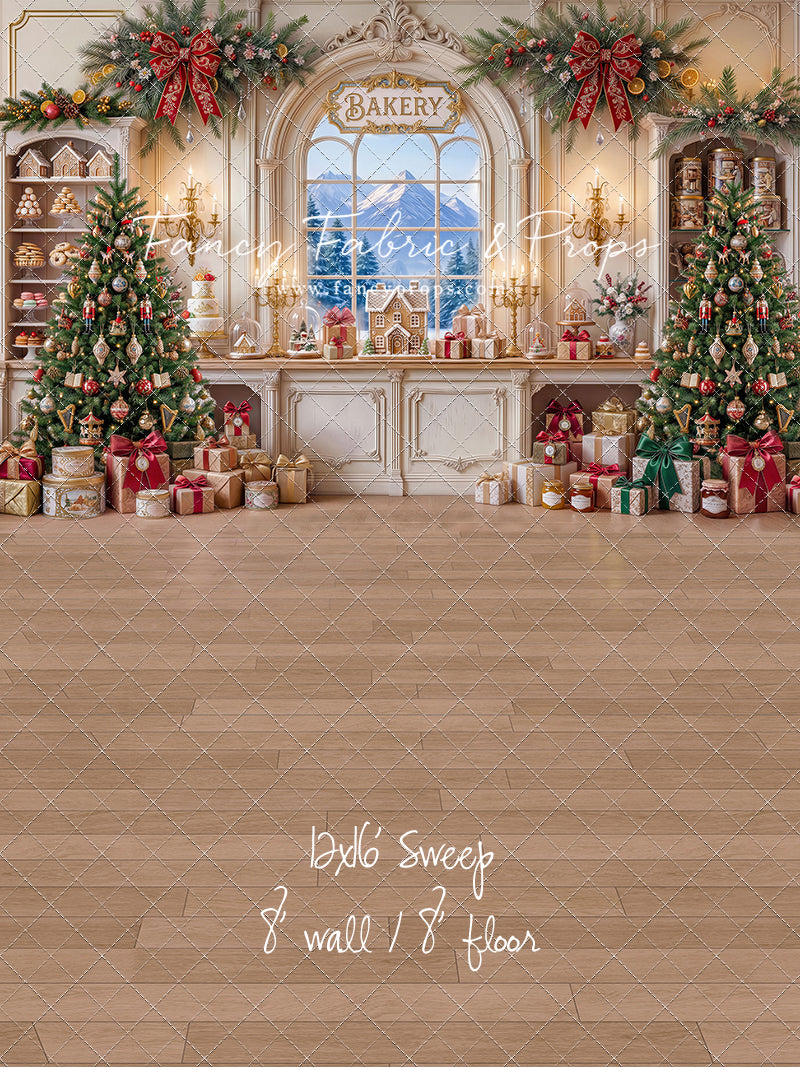 Gingerbread Wishes Bakery - With Sweep Option