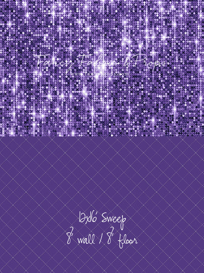 Glimmer Grape - With Solid Floor Sweep Option
