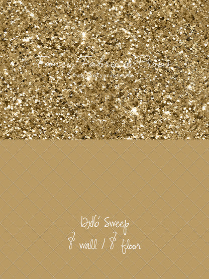 Glittering Gold Rush - With Sweep Option