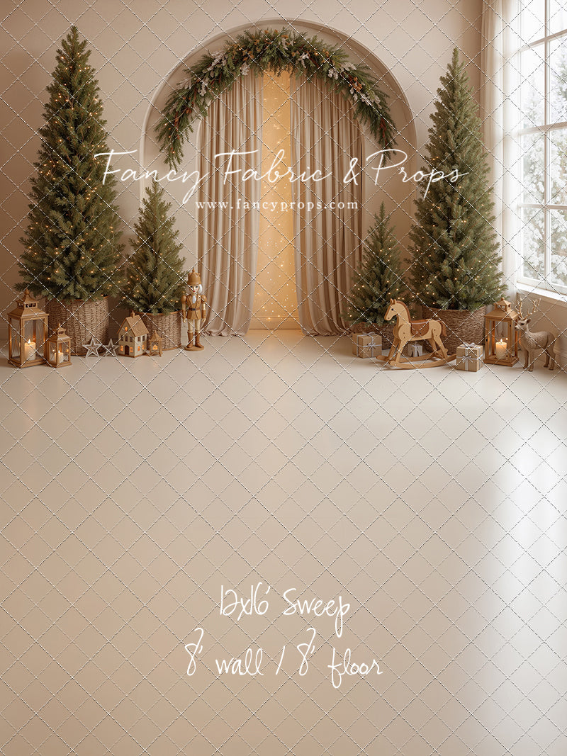 Golden Garland Arch - With Sweep Option
