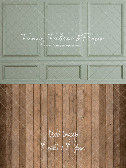 Heirloom Sage - With Cwtchicoo Wood Floor Sweep Option