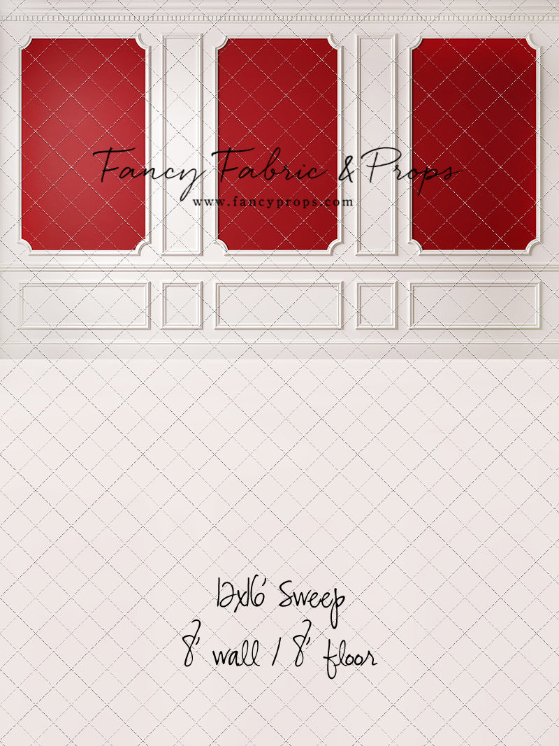 Holiday Wainscoting - With Sweep Option