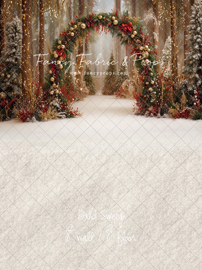 Holly & Pine Archway - With Sweep Option