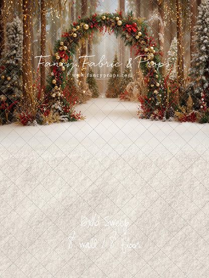 Holly & Pine Archway - With Sweep Option