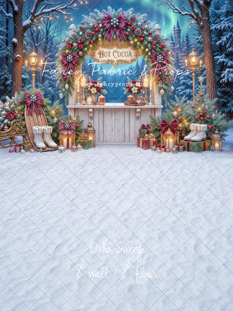 Hot Cocoa & Crimson - with Sweep Option