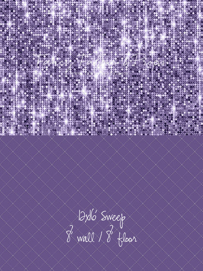 Lavender Lights - With Solid Floor Sweep Option