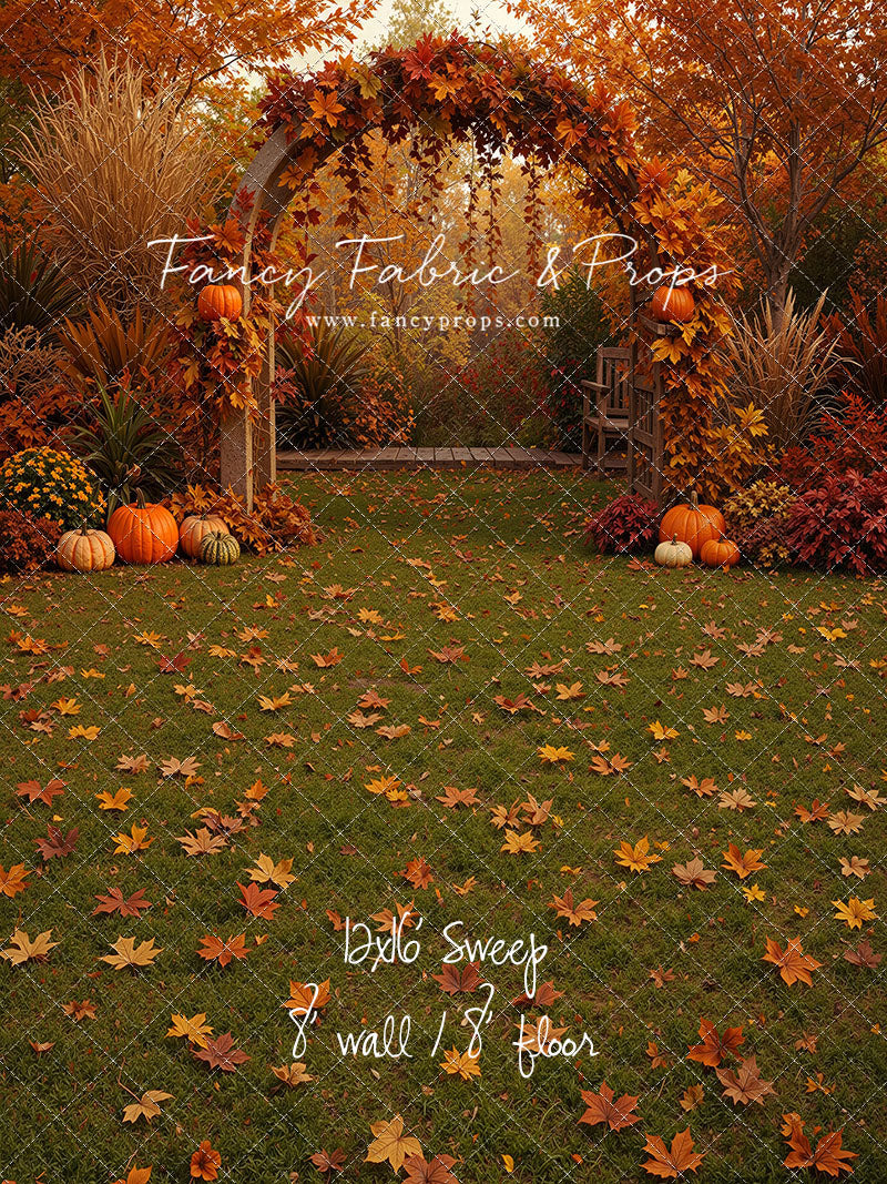 Leaves of Gold Garden - With Sweep Option