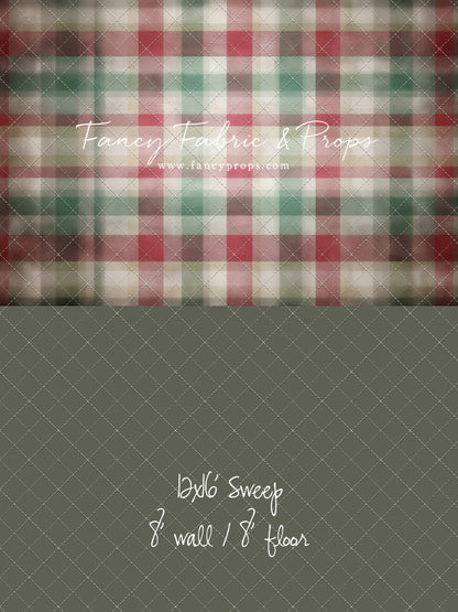 Merry Morning Plaid - With Sweep Option