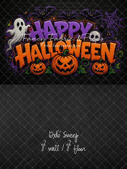 Midnight Graffiti Halloween - With Sweep Option