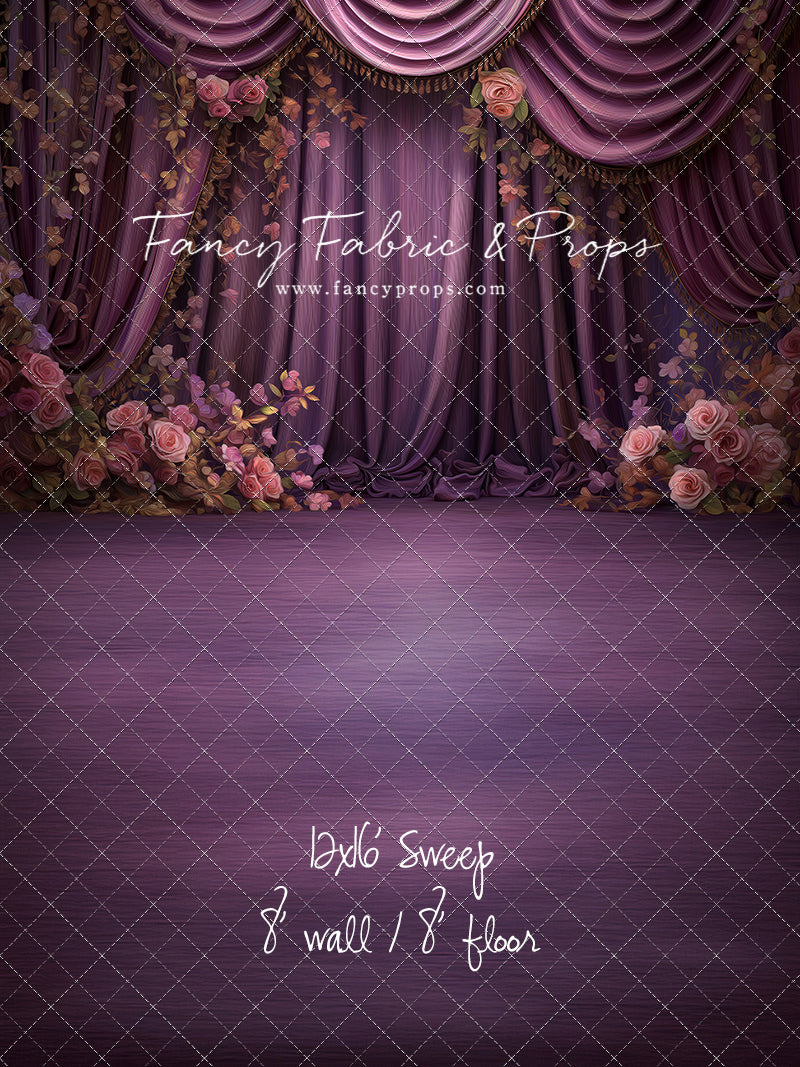 Midnight Orchid Ballroom - With Sweep Option