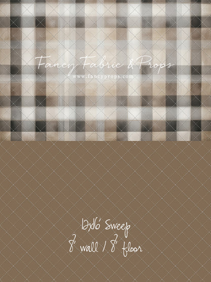Mocha Flannel - With Sweep Option