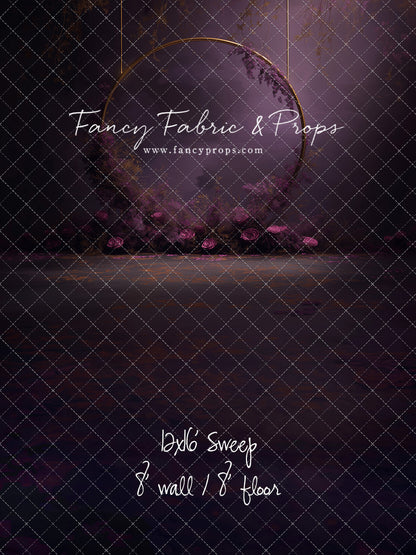 Moonlit Plum Petals - With Sweep Option