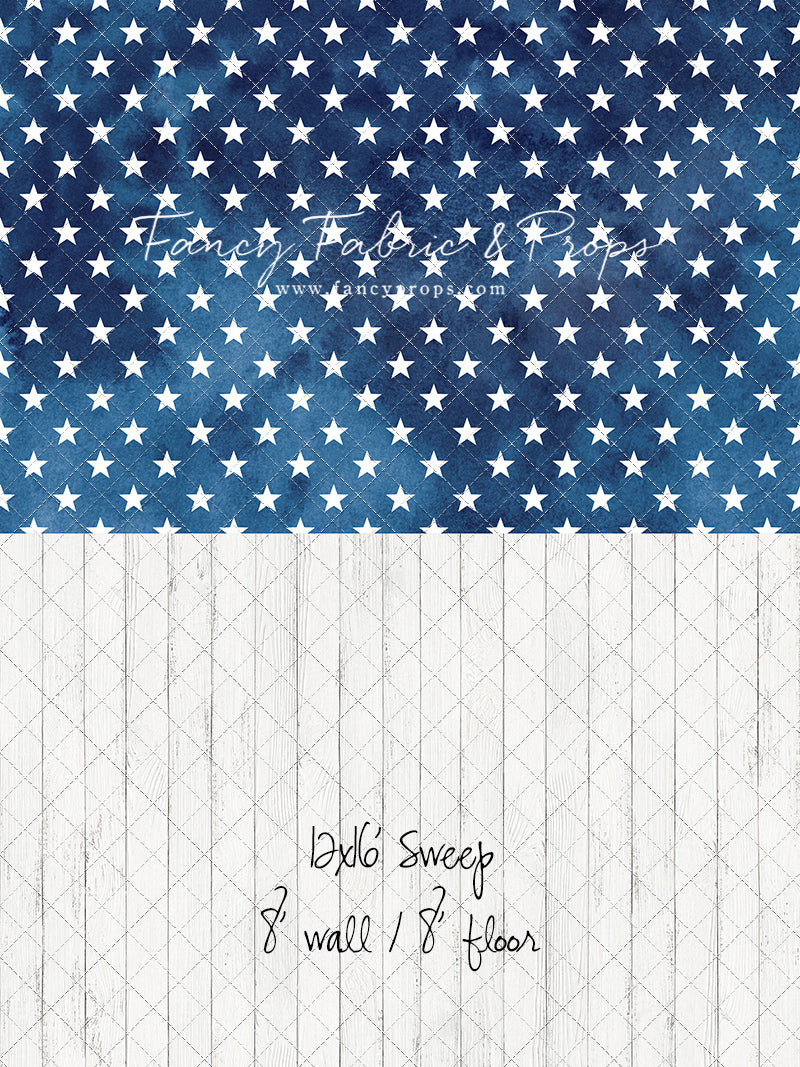 Navy Wishes - With Jacksonville Wood Floor Sweep Option