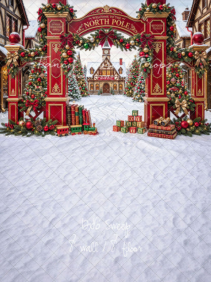 North Pole Town Hall - with Sweep Option