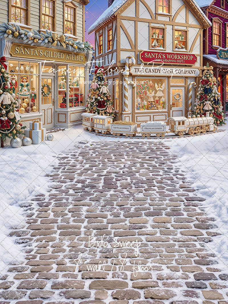 North Pole Village  - with Sweep Option