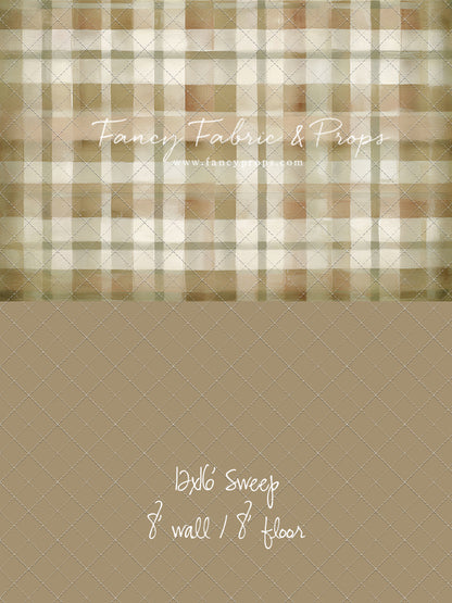 Oatmilk Plaid - With Sweep Option
