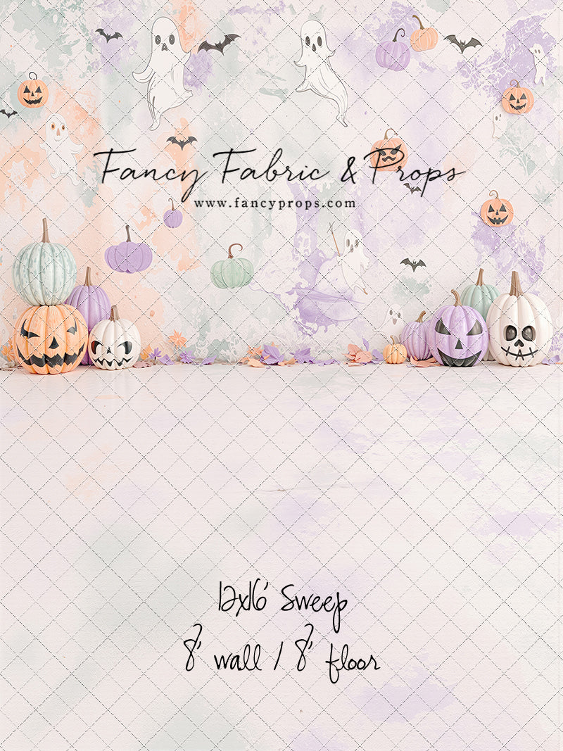 Pastel Pumpkin Parade - With Sweep Option