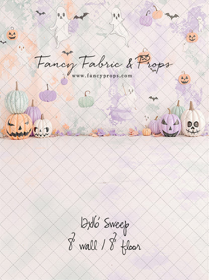 Pastel Pumpkin Parade - With Sweep Option