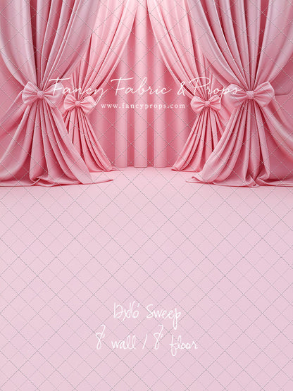 Pink Bow Drama - With Sweep Option