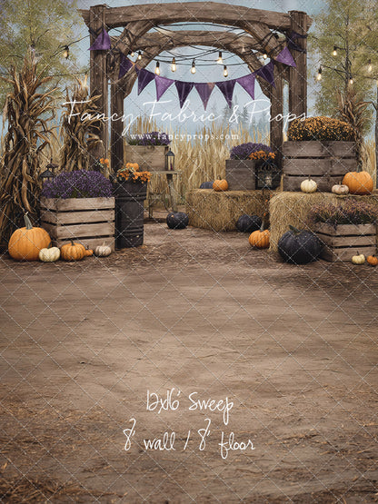 Pumpkin & Plum Harvest - with Sweep Option