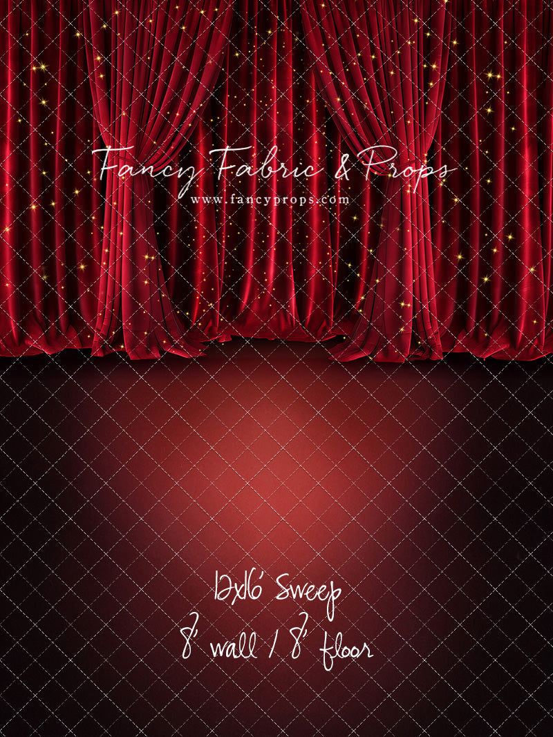 Red Carpet Glam - With Sweep Option