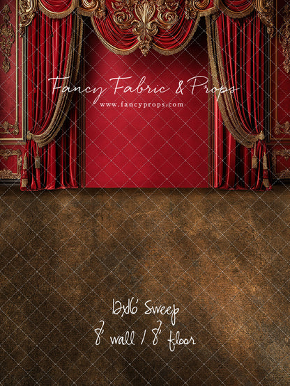 Regal Red Chamber Wall - With Sweep Option