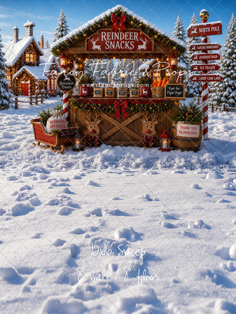Reindeer Snacks- With Sweep Option