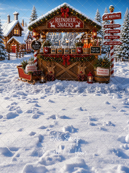 Reindeer Snacks- With Sweep Option