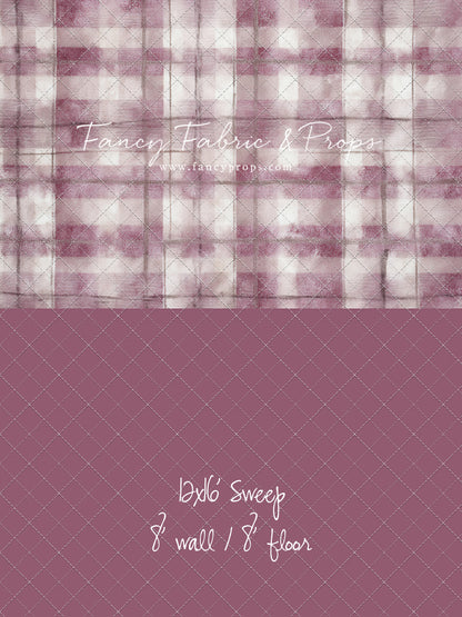 Rose Mist Plaid - With Sweep Option