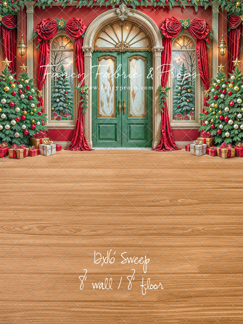 Rosy Holiday Hall - with Sweep Option