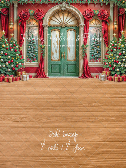 Rosy Holiday Hall - with Sweep Option