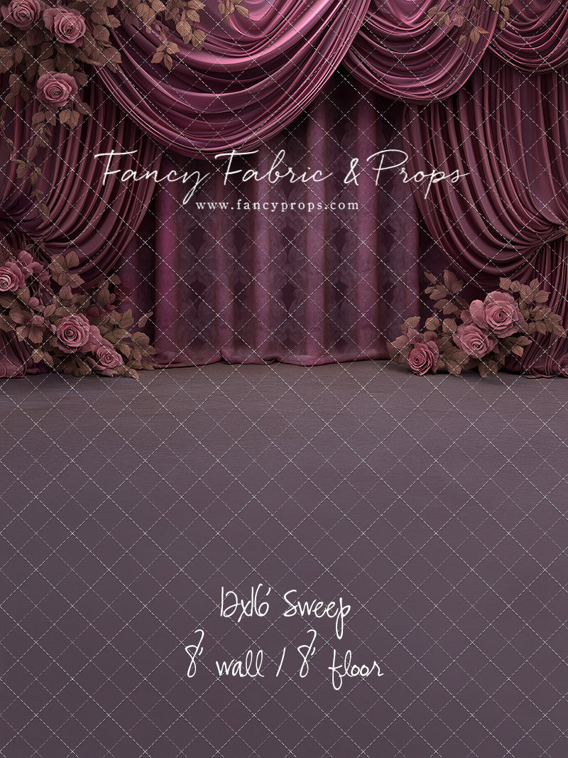 Royal Plum Soiree - With Sweep Option